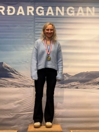 Edda og Kristján fyrst í Fjarðargöngunni 2026