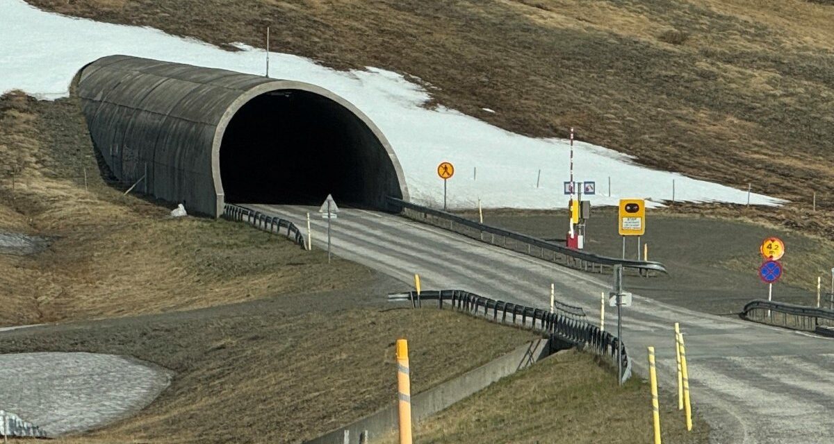 Varaafl prófað í Héðinsfjarðargöngum 4. mars