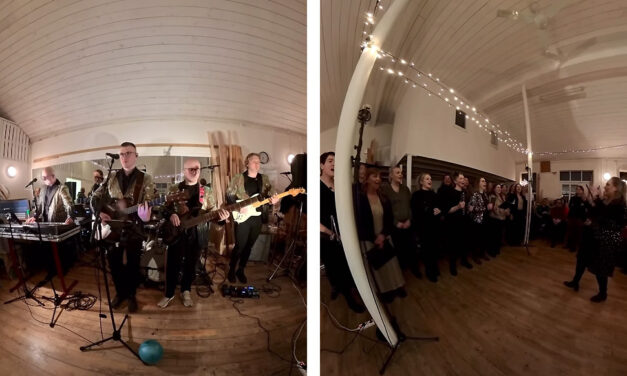 Nýr kvennakór Fjallabyggðar steig á svið með Ástarpungunum