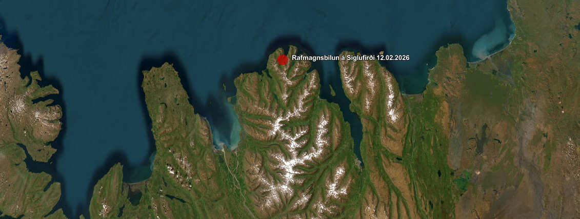 Rafmagn fór af á Siglufirði, bilanaleit í fullum gangi