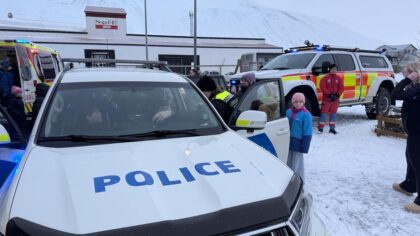 Myndir: Rýmingaræfing í Grunnaskólunum, vel heppnuð á Siglufirði og Ólafsfirði