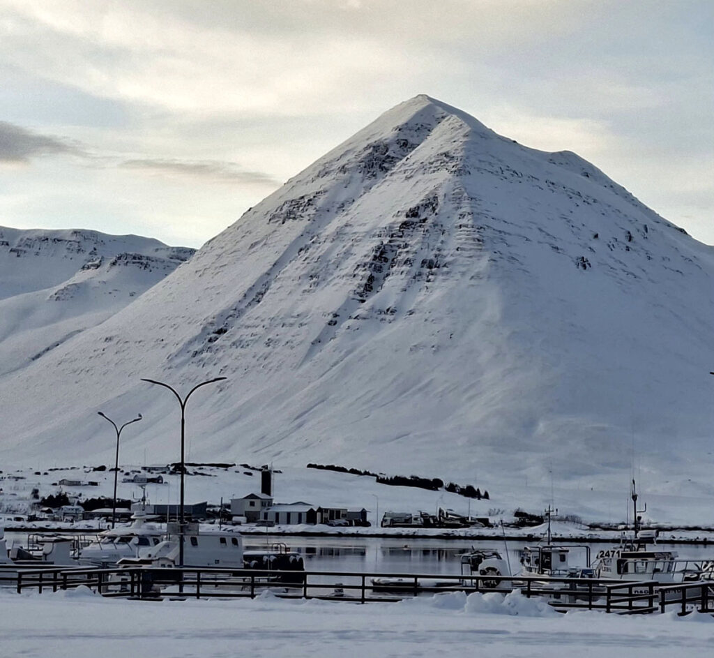 Myndir: Vetrarstemning í allri sinni fegurð á Sigló