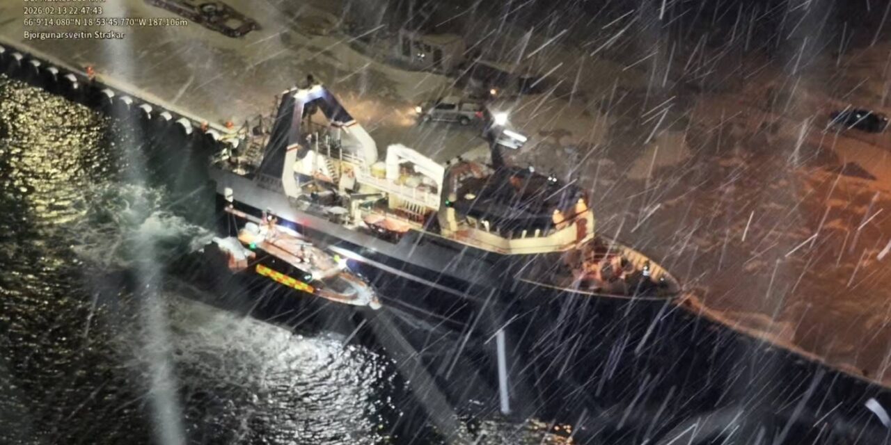Öflug björgunaraðgerð skilaði Vestra til Siglufjarðar