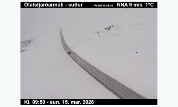 Óvissustig í gildi – Opið um Ólafsfjarðarmúla og Siglufjarðarveg