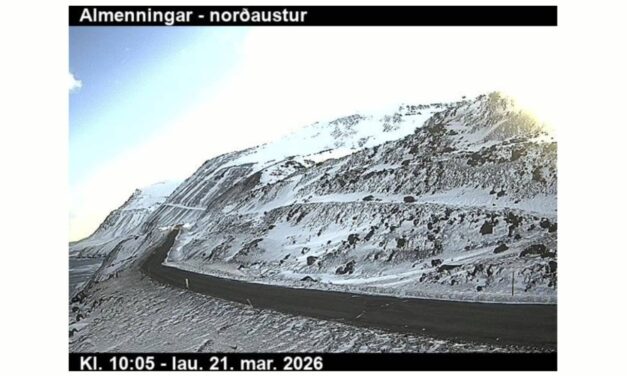 Óvissustig á Siglufjarðarvegi vegna snjóflóðahættu