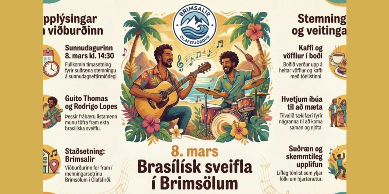 Suðræn sveifla í Brimsölum