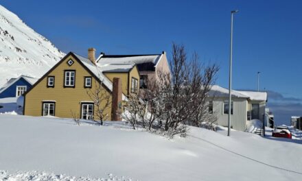 Myndasafn: Fallegt um að litast á Siglufirði þrátt fyrir snjóþungann