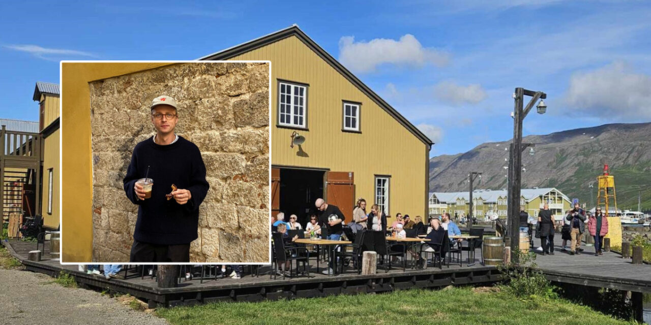 Elias Johansson stýrir eldhúsinu á Síldarkaffi í sumar og býður til kvöldverðar þriðjudaginn 31. mars