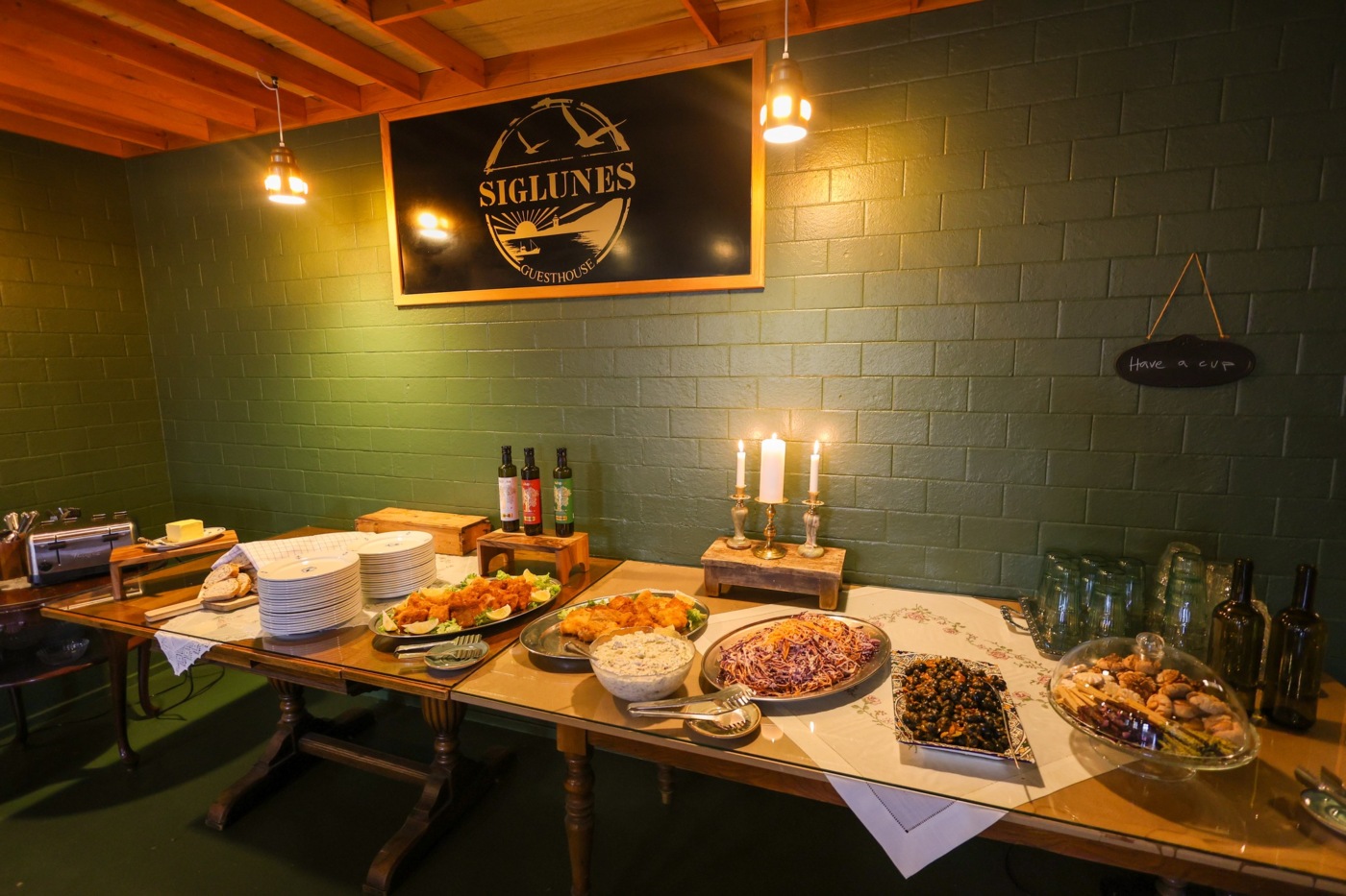 Hádegishlaðborðið á Hótel Siglunes