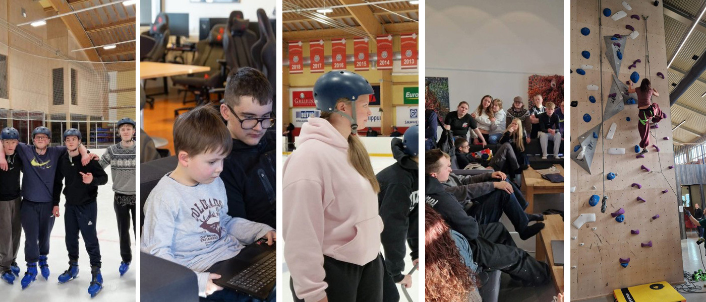 Nemendur Menntaskólans á Tröllaskaga skapa aðgengilegt lesefni fyrir börn - Myndir og vídeó