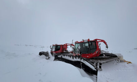 „Við erum bókstaflega að drukkna í snjó“ – Skarðsdalur lokaður næstu daga