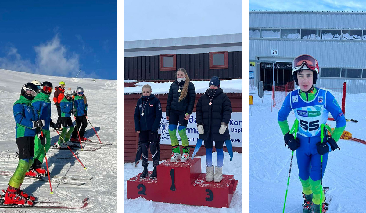 Mundína sigraði í Bláfjöllum