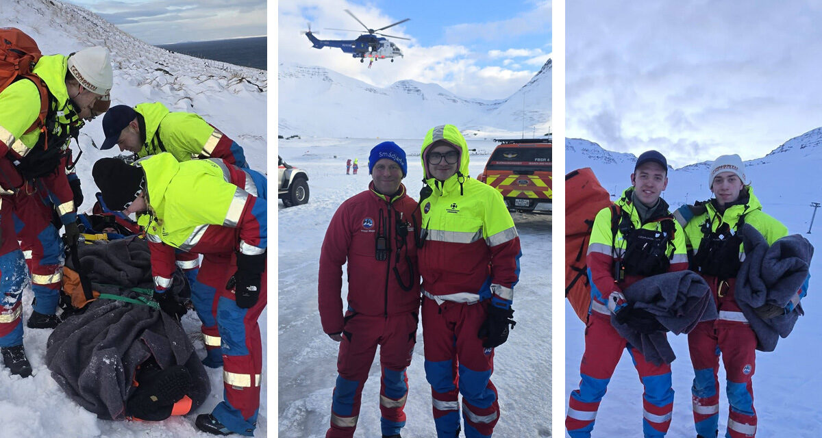 Myndir frá fjórum útkallsæfingum