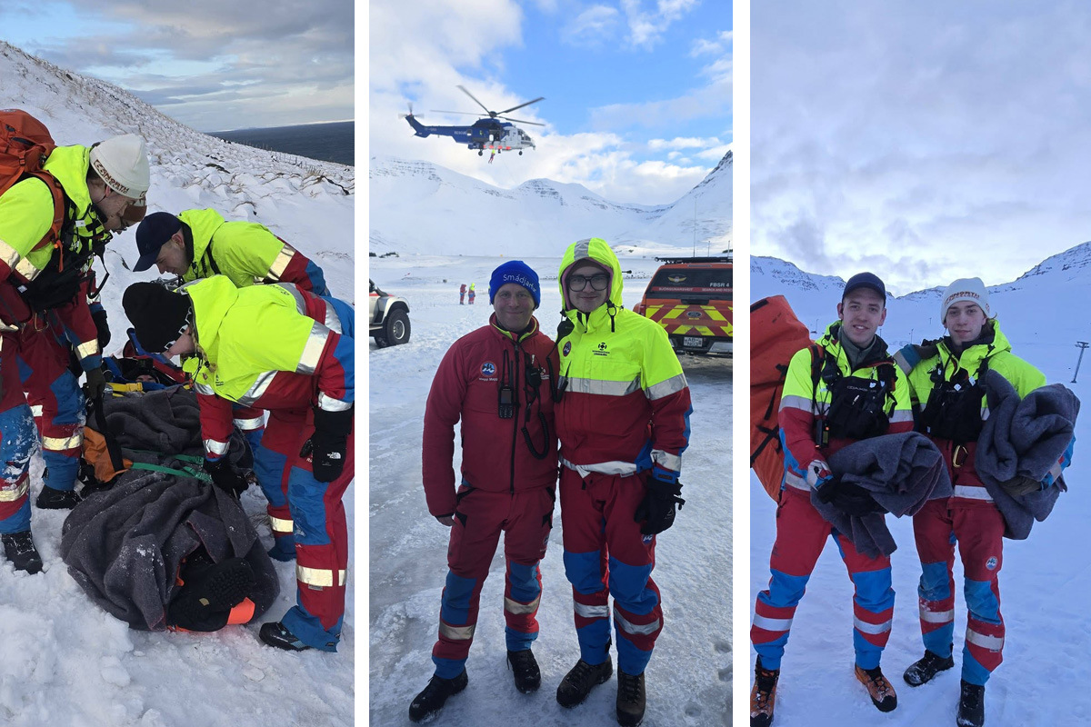 Myndir frá fjórum útkallsæfingum - Björgunarsveitin Strákar, Flugbjörgunarsveitin í Reykjavík, Björgunarsveitin á Dalvík. Björgunarsveitin Tindur, Flugbjörgunarsveitin Reykjavík
