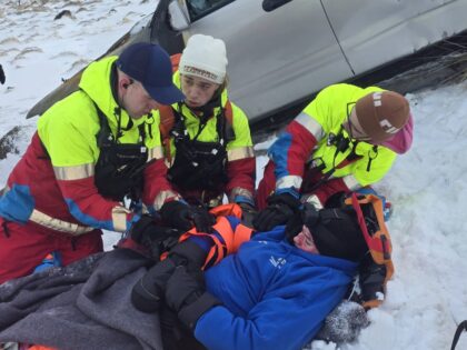Myndir frá fjórum útkallsæfingum - Björgunarsveitin Strákar, Flugbjörgunarsveitin í Reykjavík, Björgunarsveitin á Dalvík. Björgunarsveitin Tindur, Flugbjörgunarsveitin Reykjavík