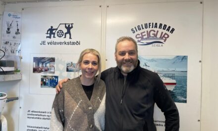 Hjónin Hjalti og Sandra taka við JE Vélaverkstæði á Siglufirði