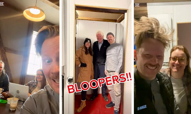 Á bak við tjöldin hjá „Síldó“ vekur athygli á samfélagsmiðlum