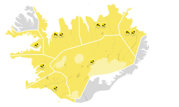 Varað við stormi á Norðurlandi eystra
