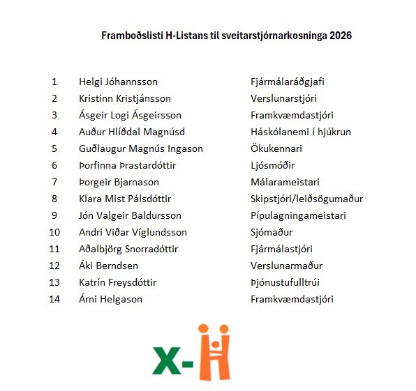 H-Listinn Fyrir Heildina í Fjallabyggð